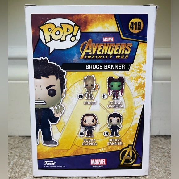 Bruce Banner Funko Pop #419 - Picture 3 of 6